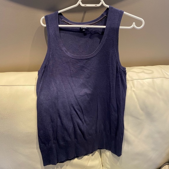 Sleeveless Top débardeur blue - Picture 1 of 3